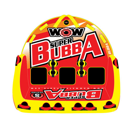 WOW WATERSPORTS WOW Watersports 17-1060 Bubba Series Towables - Super Bubba, 3 Rider 17-1060
